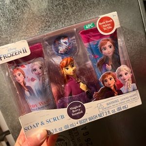 Bath set frozen soap and scrub hooks included